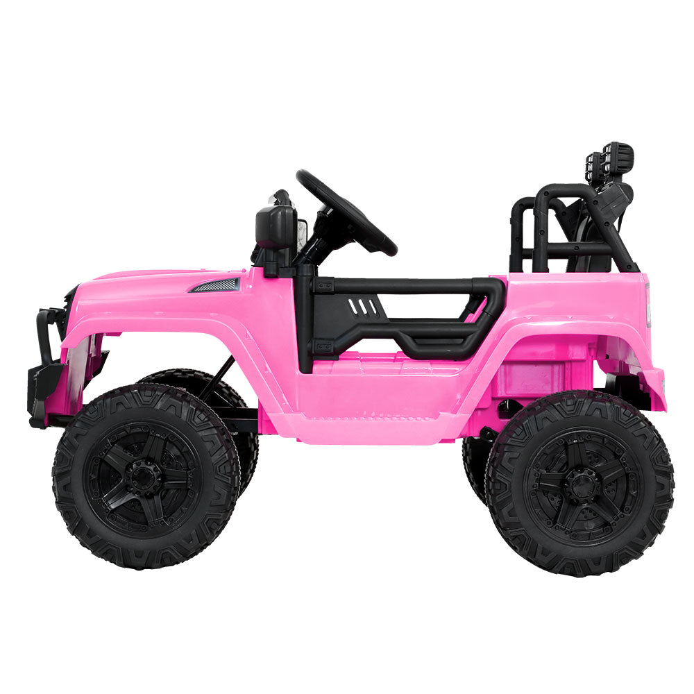 Jeep Inspired 12V Kids Ride On | Pink