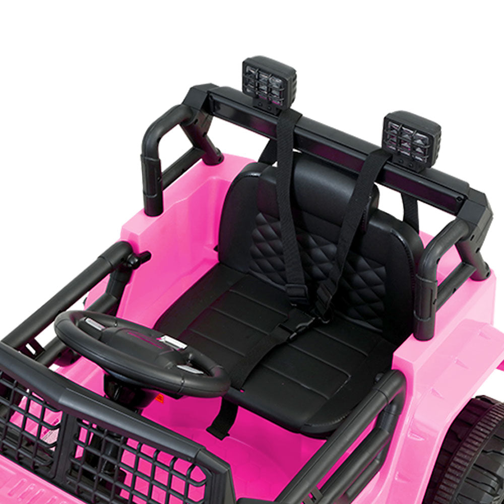 Jeep Inspired 12V Kids Ride On | Pink