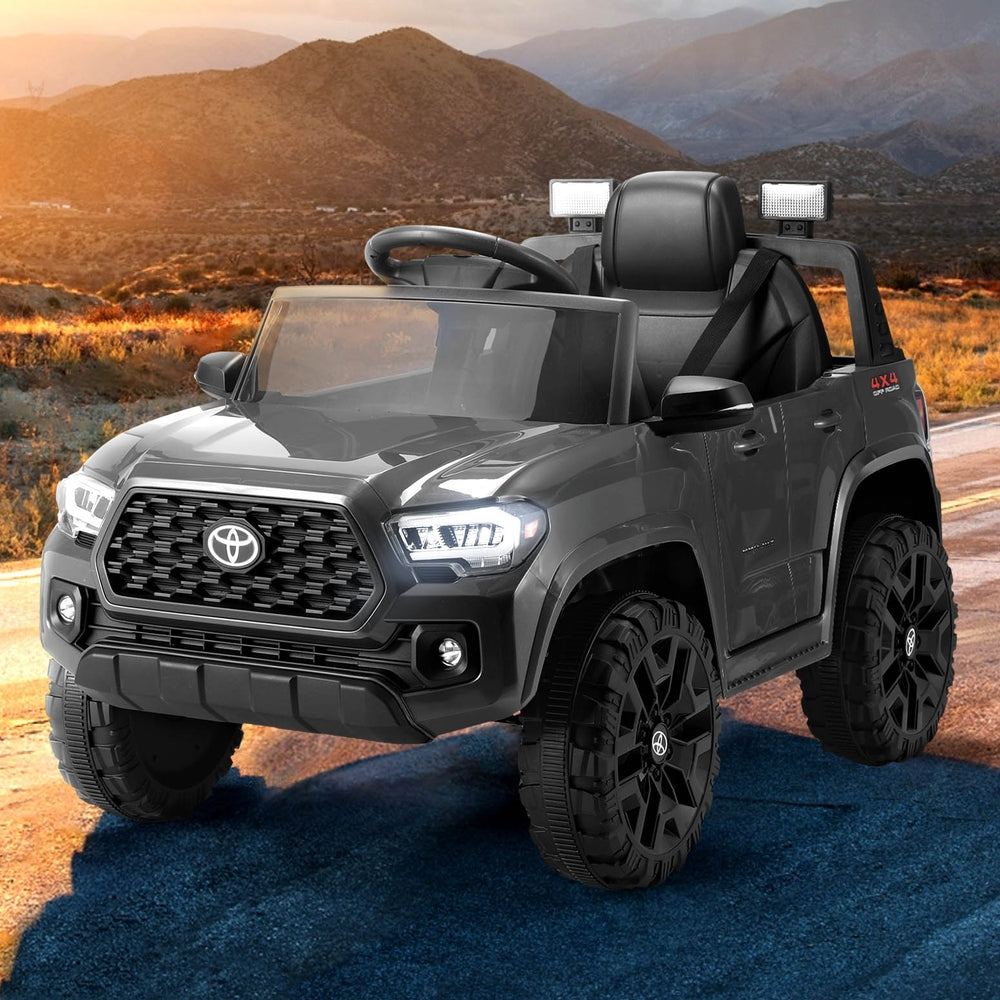 Toyota Tacoma Off Road Jeep Kids Ride On | Grey