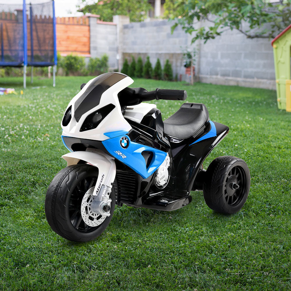 BMW Licensed S1000RR Motorbike Kids Ride On | Blue