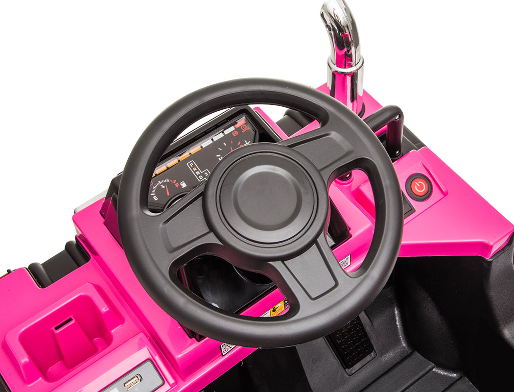 Electric Kids Ride On Dump Truck | Pink