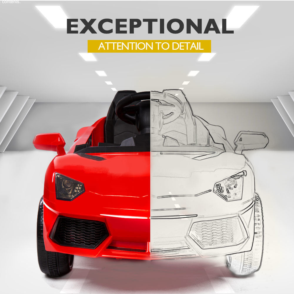 LAMBORGHINI Inspired Kids Ride On | Red