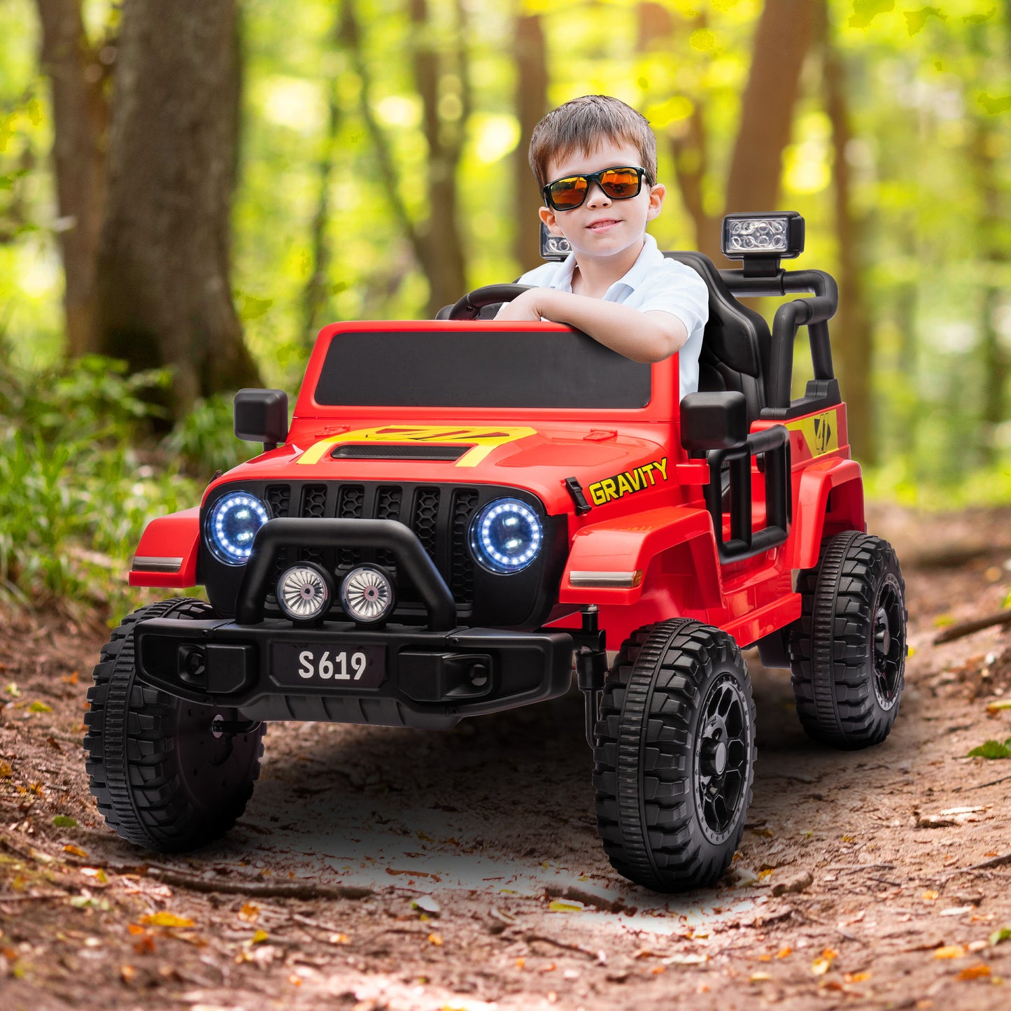 S619 Gravity Kids Ride On | Red