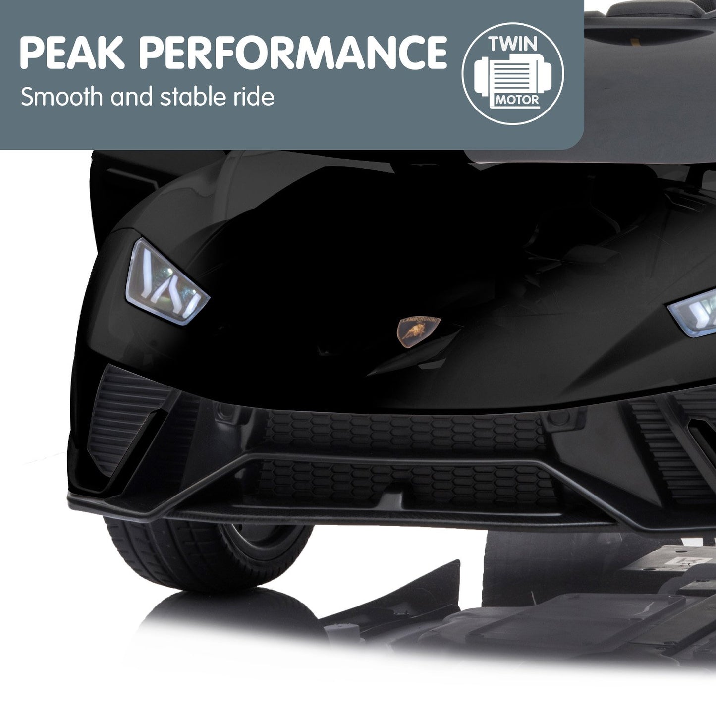 Lamborghini Huracan Kids Ride On | Black